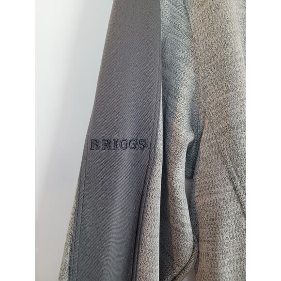 Nike Golf Mens Pullover Mock Neck Dri-Fit 1/4 Zip Sweatshirt Heather Gray Size L - Picture 5 of 13